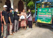 Peduli Covid-19, Muhammadiyah Kecamatan Jepon dan Lazismu Bagikan Sembako