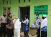 Wakil Bupati Blora Tinjau Pos Jaga di Perbatasan Blora-Ngawi