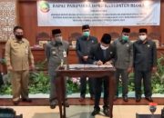 Raperda APBD Blora Tahun Anggaran 2021 Akhirnya Disetujui, Pendapatan Daerah Diproyeksikan Sebesar Rp. 2,1 Triliun