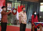 Arief Rohman-Tri Yuli Setyowati Ikuti Gladi Pelantikan Kepala Daerah di Pendapa Rumah Dinas Blora