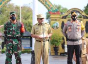 Gelar Apel Sinergitas, Pemkab Blora Dukung Gerakan Jawa Tengah Dua Hari di Rumah Saja
