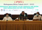 Bupati Ajak Wartawan Terus Bersinergi Membangun Kabupaten Blora
