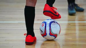 Tim Futsal Putra Smansa A dan Smada Blora Menang di Laga Pembuka Kejuaraan futsal Kapolres Cup 2023