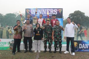 Tutup DanYon Cup I 2023, Etik : Semoga Kedepan Kembali Digelar
