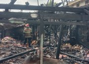 Gudang Sembako di Ngawen Ludes Terbakar, Kerugian Capai Ratusan Juta Rupiah