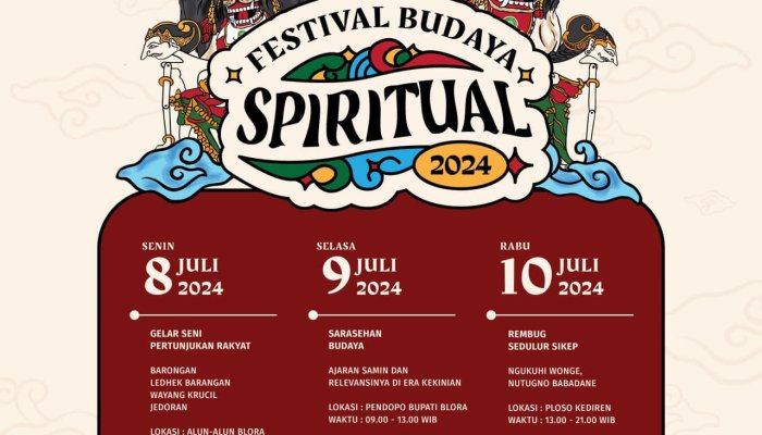Merawat Nilai-Nilai Ajaran Sedulur Sikep, Kabupaten Blora Gelar Festival Budaya Spiritual