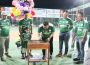 Bupati Blora Resmikan Lapangan Bola Voli Arjuna Club di Trembulrejo
