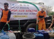 Bupati Blora Apresiasi Aksi Kepedulian FIFGroup dan PWI Blora Bantuan Air Bersih di Wilayah Kekeringan