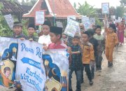Sambut Ramadhan, SDN Gedebeg 2 Gelar Pawai Keliling Desa