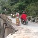 Jembatan Talokwohmojo Rawan Longsor, Akses Roda Empat Ditutup