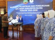 DPC IWAPI Blora Dilantik, Bupati Ajak Perempuan Bangkitkan Ekonomi Daerah