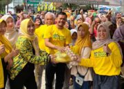 Peringati HUT ke-61, Golkar Blora Gelar Pasar Murah dan Layanan Kesehatan