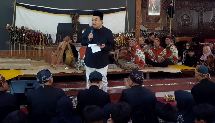 Apresiasi Wayang Krucil, Bupati Blora Dorong Regenerasi Budaya