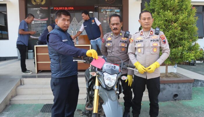 Satreskrim Polres Blora Ringkus 3 Pelaku Curanmor Spesialis Lintas Daerah