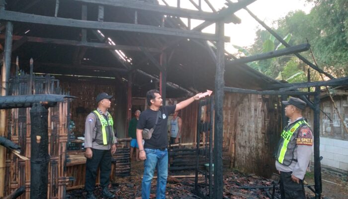 Bakar Sampah Berujung Petaka, Rumah Warga Blora Hangus Dilalap Api