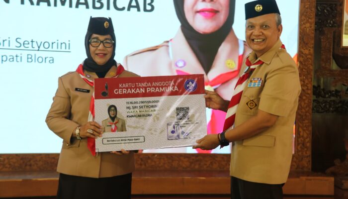Muscab XIII Pramuka Blora Usai, Sri Setyorini Resmi Nahkodai Kwarcab 2026–2031