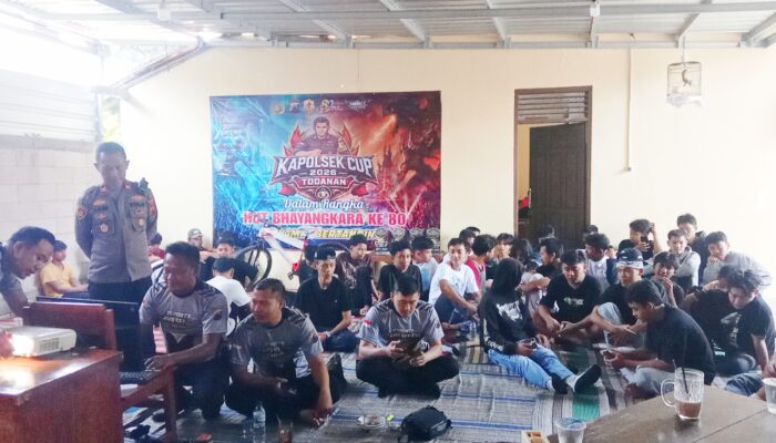 Polsek Todanan Gelar Turnamen E-Sport Kapolsek Cup 2026, Rangkul Generasi Muda Melalui Dunia Digital