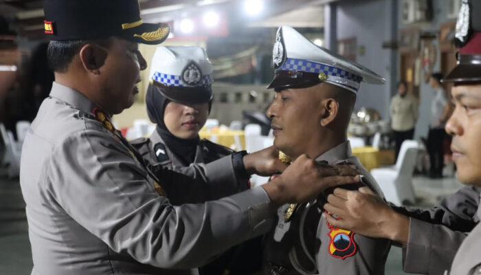 Jelang Hari Bhayangkara ke-80, 75 Personel Polres Blora Naik Pangkat