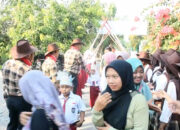 MPLS Kreatif SDN Sendanggayam Curi Perhatian, Murid Baru Disambut Pedang Pora