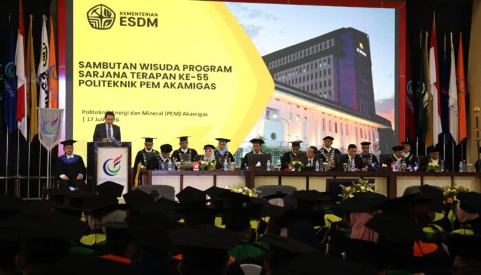 207 Lulusan PEM Akamigas Diwisuda, 40 Persen Langsung Kantongi Kontrak Kerja