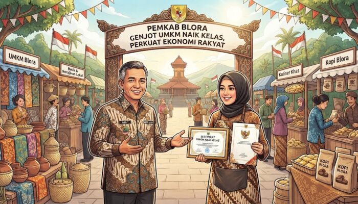 Bupati Blora Genjot UMKM Naik Kelas, Perkuat Ekonomi Rakyat