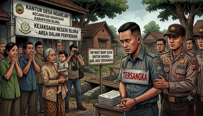 Niat Mudahkan Akses Warga,  Sekdes di Blora Ditetapkan Jadi Tersangka