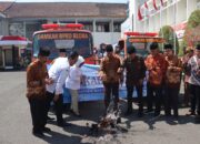 Blora Dilanda Kekeringan, PWRI Awali Pelantikan dengan Salurkan 50 Tangki Air Bersih