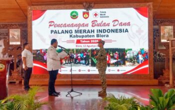 Dandim Pimpin Bulan Dana PMI Blora, Target Rp. 1 Miliar