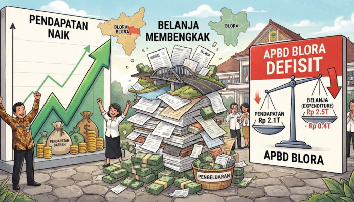 Belanja Membengkak, Proyeksi APBD Blora 2026 Berubah Defisit