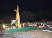 Cahaya Obor Terangi Renungan Suci HUT ke-81 RI di TMP Wira Bhakti Blora