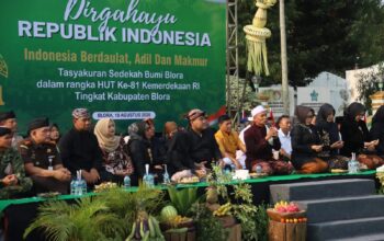Pertama Kali Ikut, Wakil Wali Kota Tegal Terpukau Tradisi Sedekah Bumi Blora