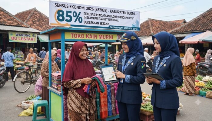 BPS Blora Pastikan Sensus Ekonomi Rampung Akhir Agustus 2026