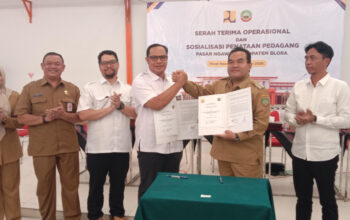 Pasar Ngawen Siap Ditempati, Bupati Blora : Tak Ada Pungutan dan Tak Ada Titipan