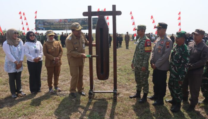 TMMD Desa Pelem Dimulai, Infrastruktur Desa Jadi Prioritas