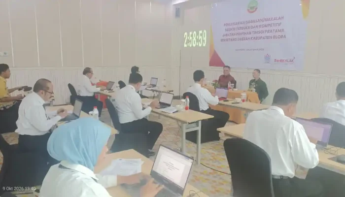 Tiga Kandidat Berebut Kursi Sekda Blora, Bupati Blora Segera Pilih Satu Nama